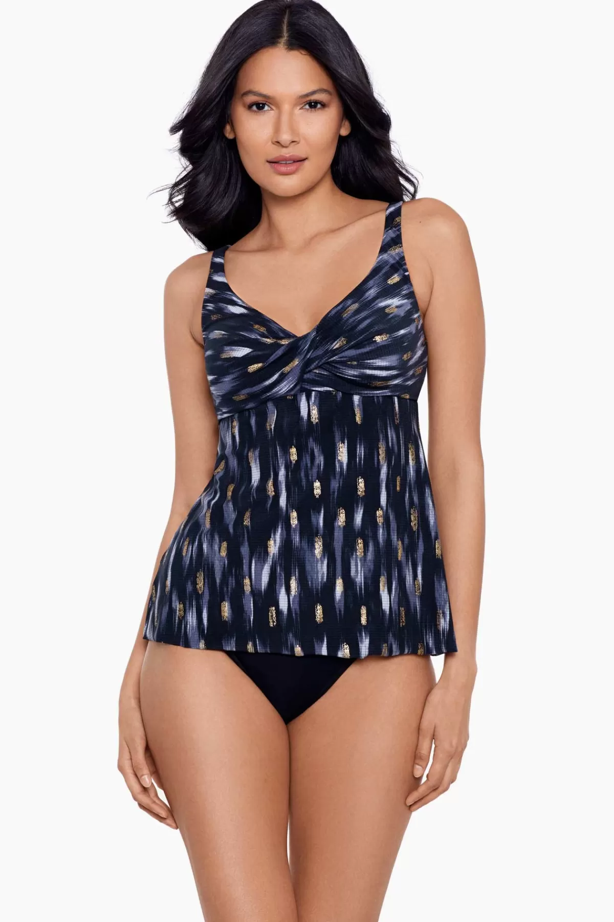 Miraclesuit Bronze Reign Ayla Tankini Top | Women Tankini Tops