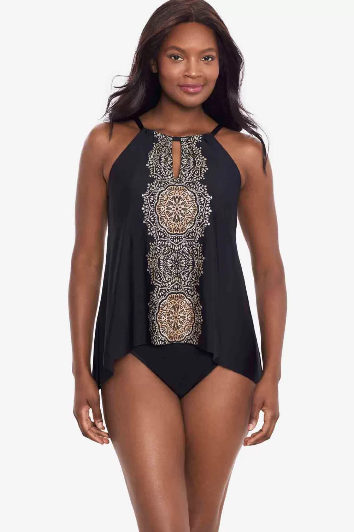 Miraclesuit Cappadocia Peephole Tankini Top | Women Tankini Tops