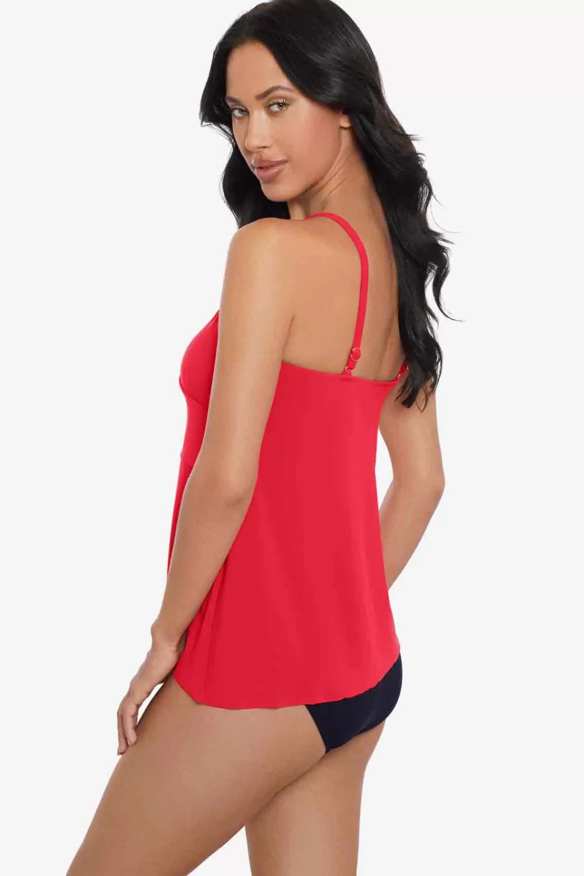 Miraclesuit Chain Link Eliza Tankini Top | Women Tankini Tops