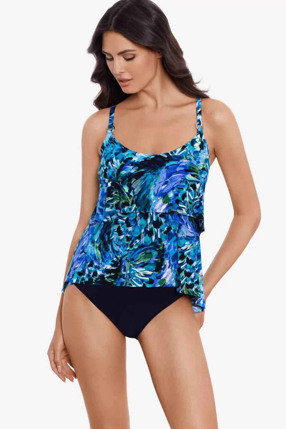 Miraclesuit Chanticleer Grace Tankini Top | Women Tankini Tops