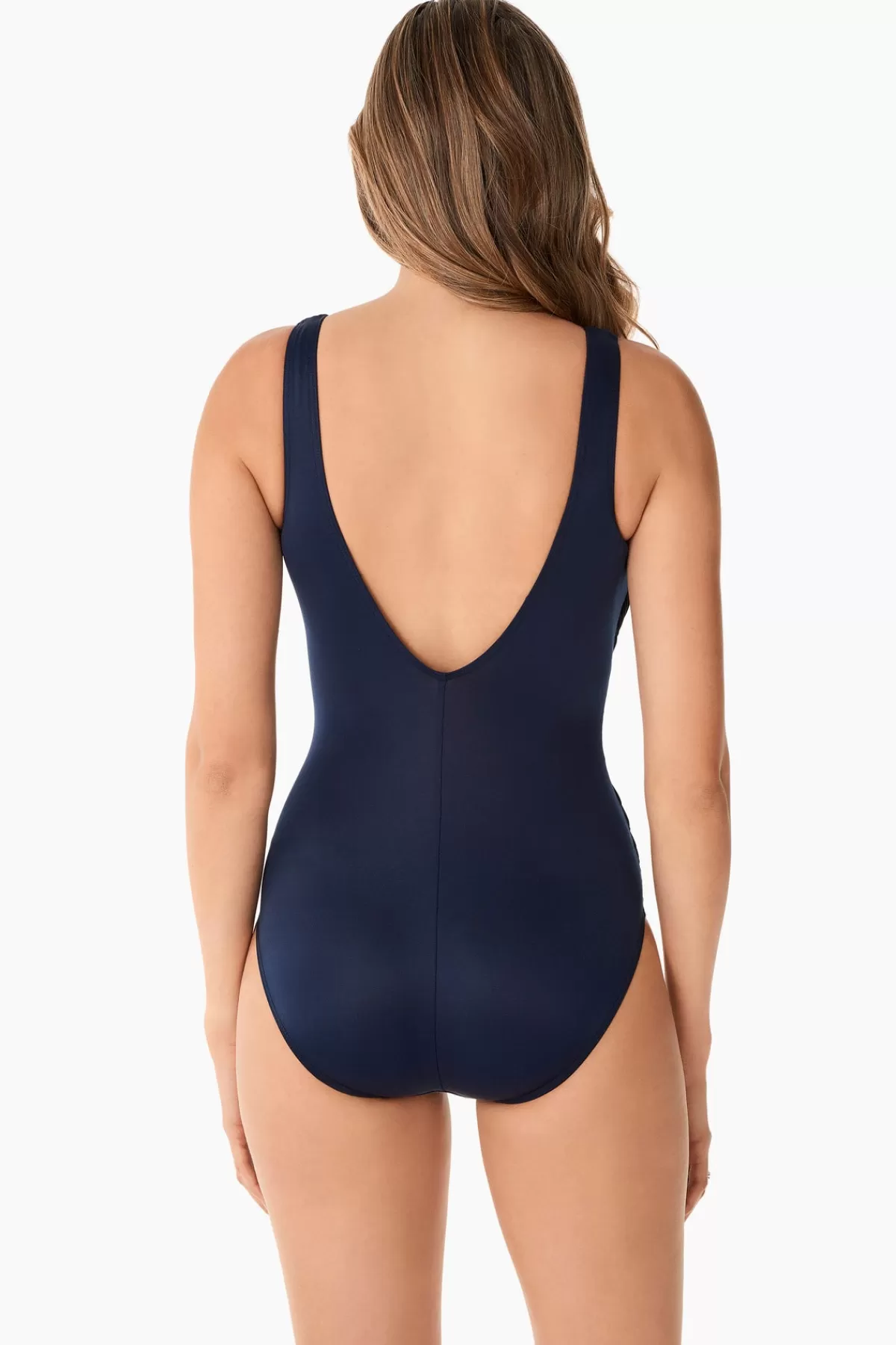 Miraclesuit Crossover With Mesh One Piece Swimsuit | Women One Piece