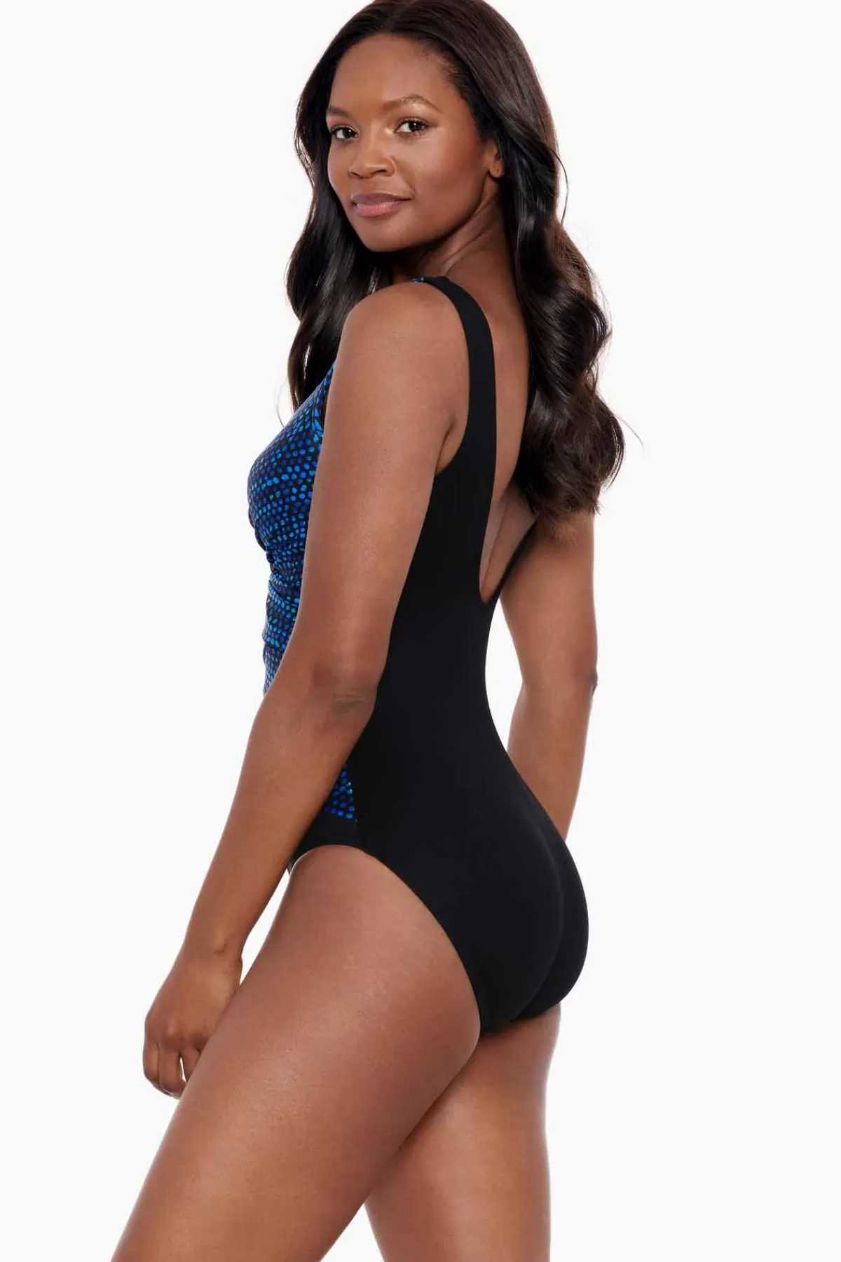 Miraclesuit Dot Com Layered Escape One Piece Swimsuit | Women One Piece