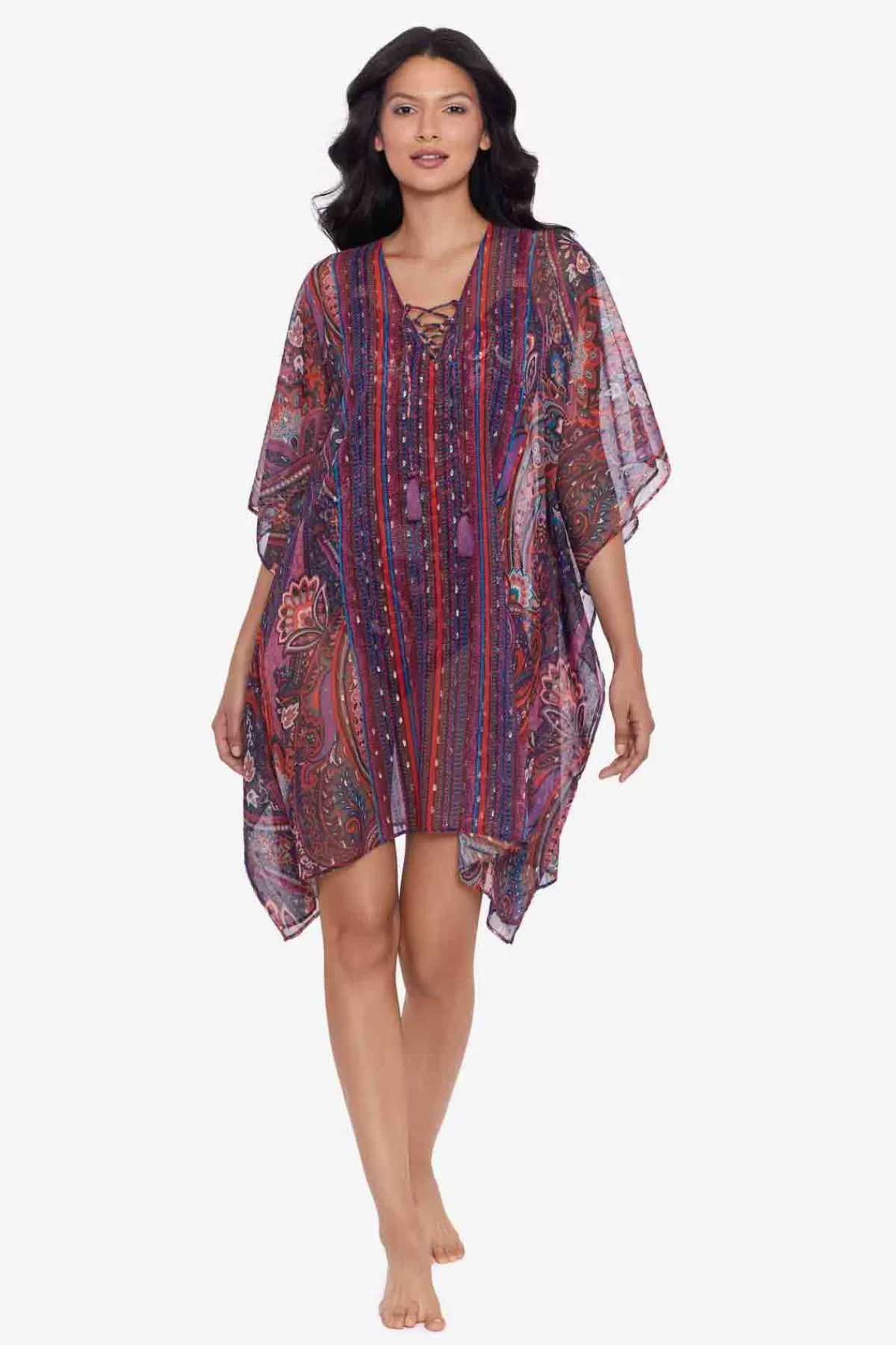 Miraclesuit Dynasty Caftan Swim Cover Up | Women Cover Ups