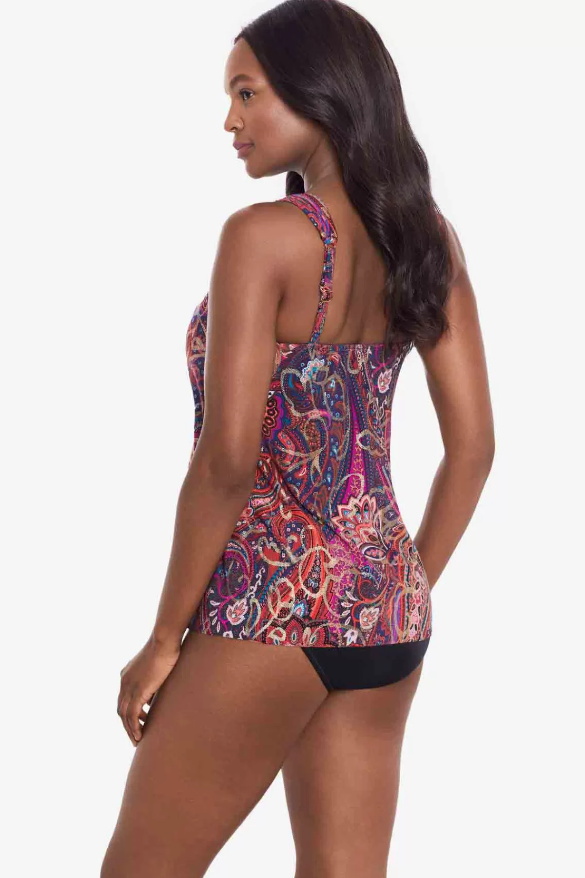 Miraclesuit Dynasty Dazzle Tankini Top | Women Tankini Tops