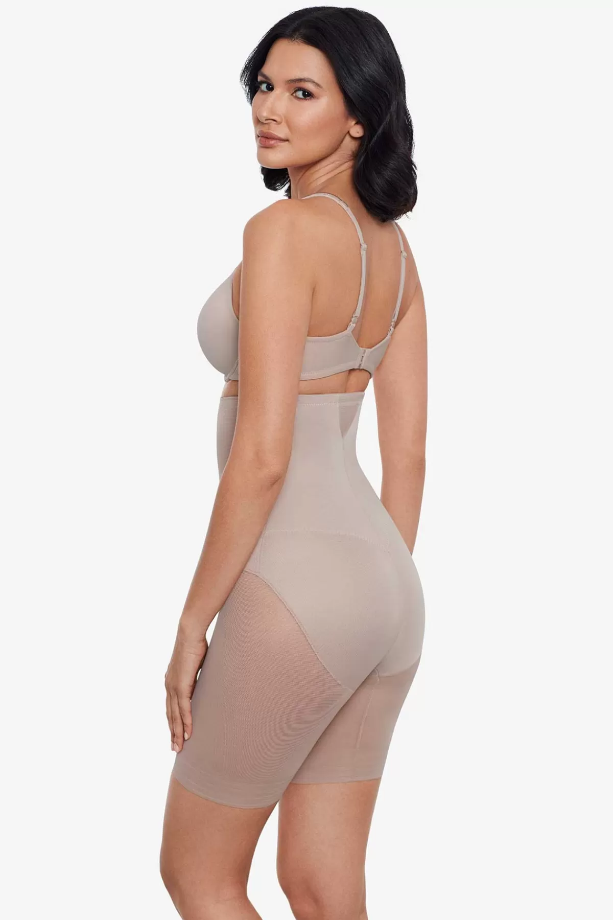 Miraclesuit Extra Firm Sexy Sheer Shaping Hi-Waist Thigh Slimmer | Women Tummy Control