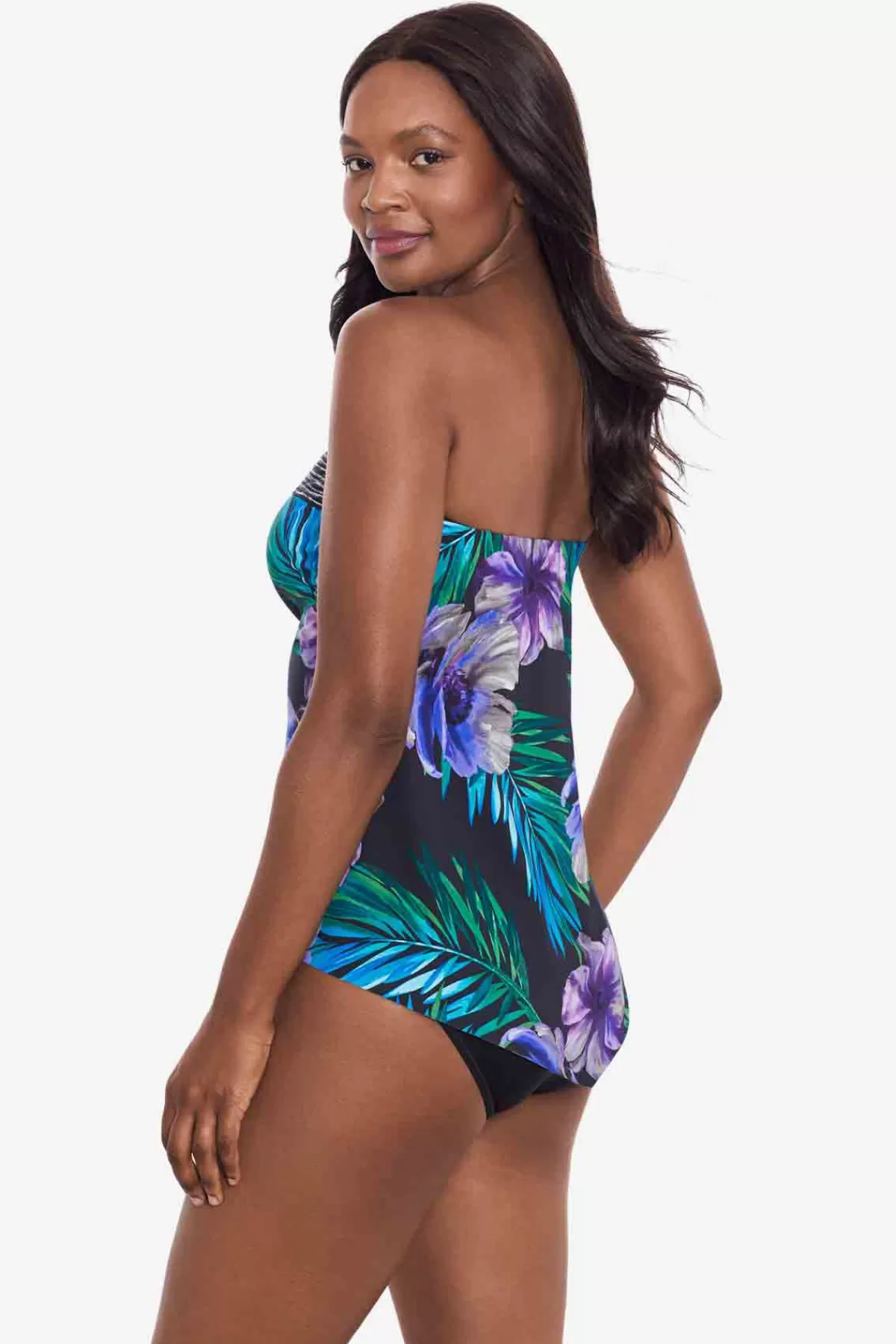 Miraclesuit Flora Aura Hankini Tankini Top | Women Tankini Tops