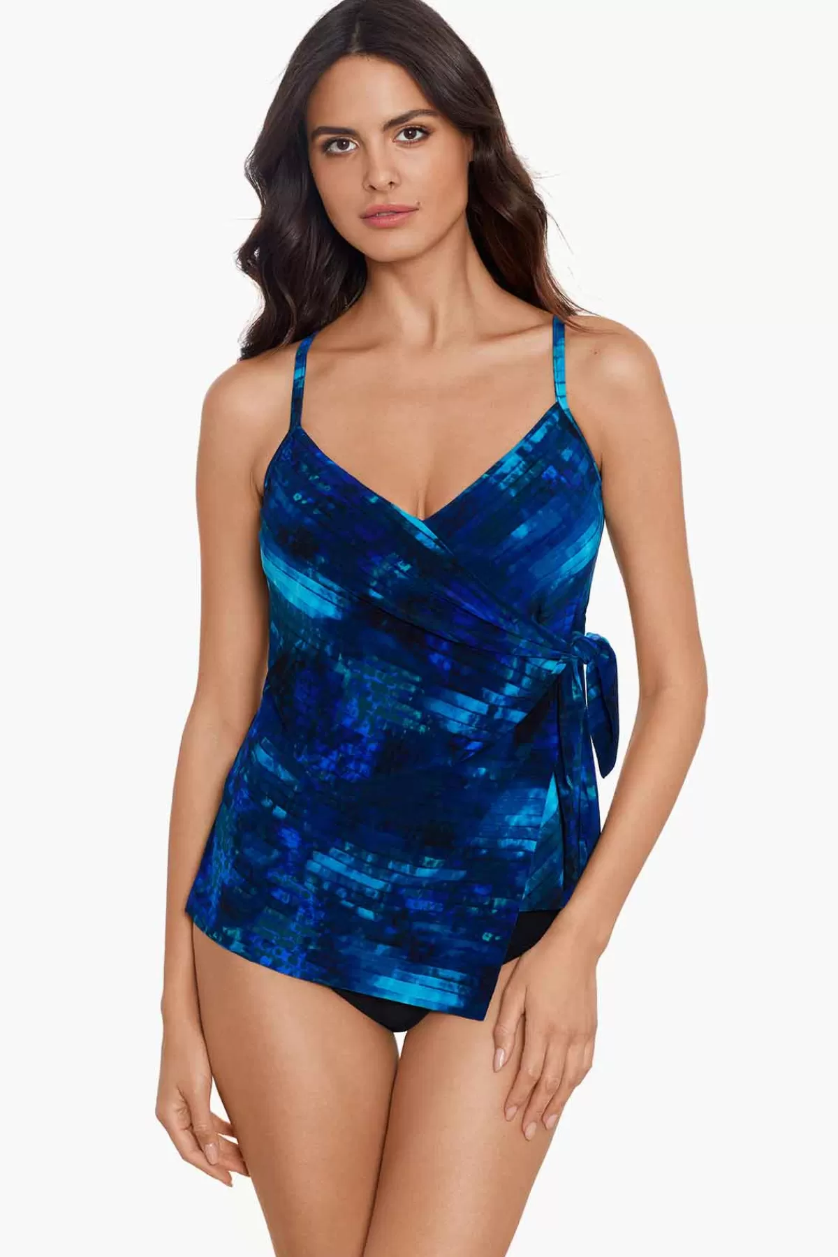 Miraclesuit Hazy Daze Carma Tankini Top | Women Tankini Tops