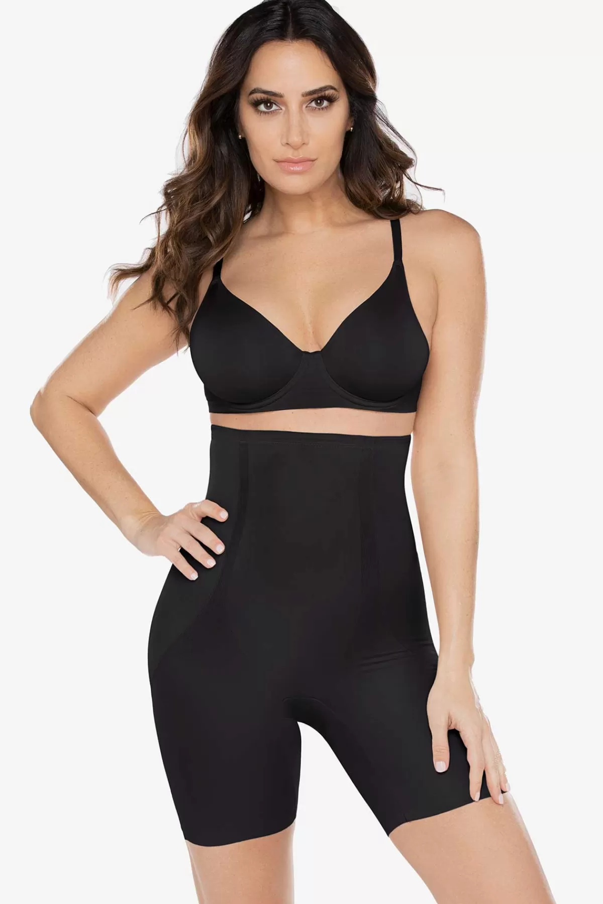 Miraclesuit Hi-Waist Mid Thigh Slimmer | Women Waist Shaper