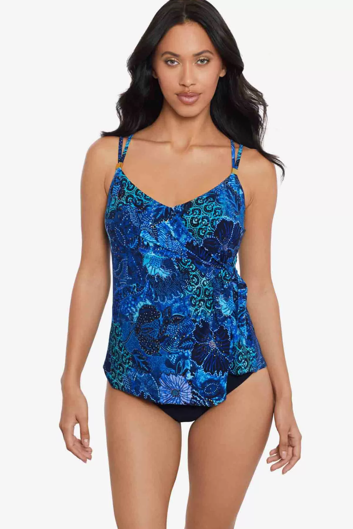 Miraclesuit Jewels In The Nile Carma Tankini Top | Women Tankini Tops