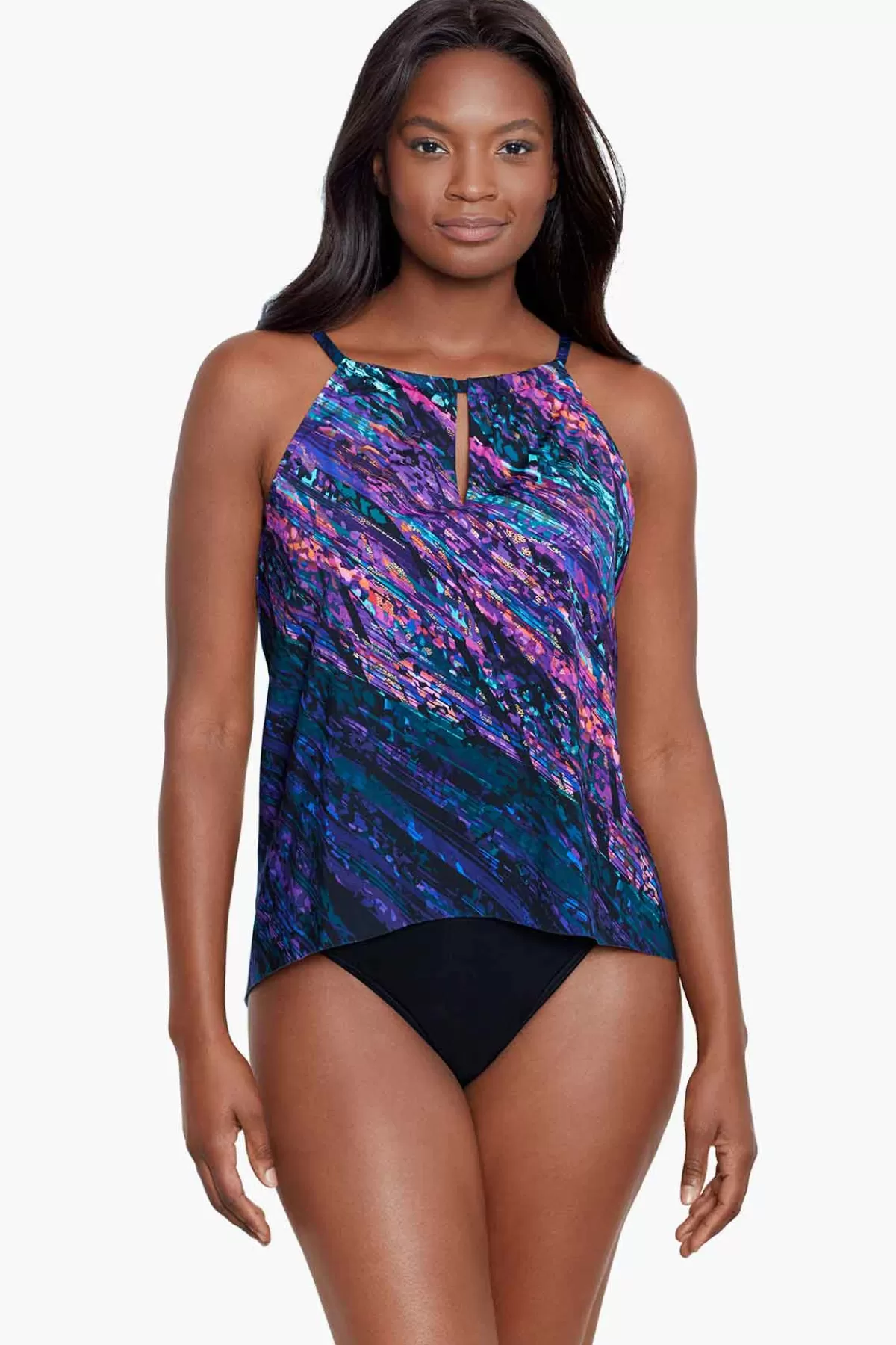 Miraclesuit Mood Ring Peephole Tankini Top | Women Tankini Tops