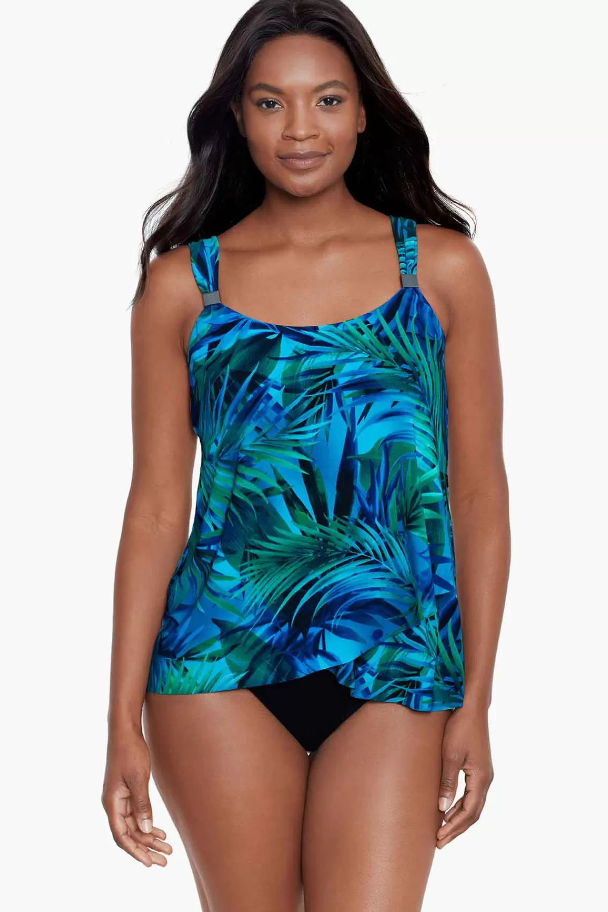 Miraclesuit Palm Reeder Dazzle Tankini Top | Women Tankini Tops