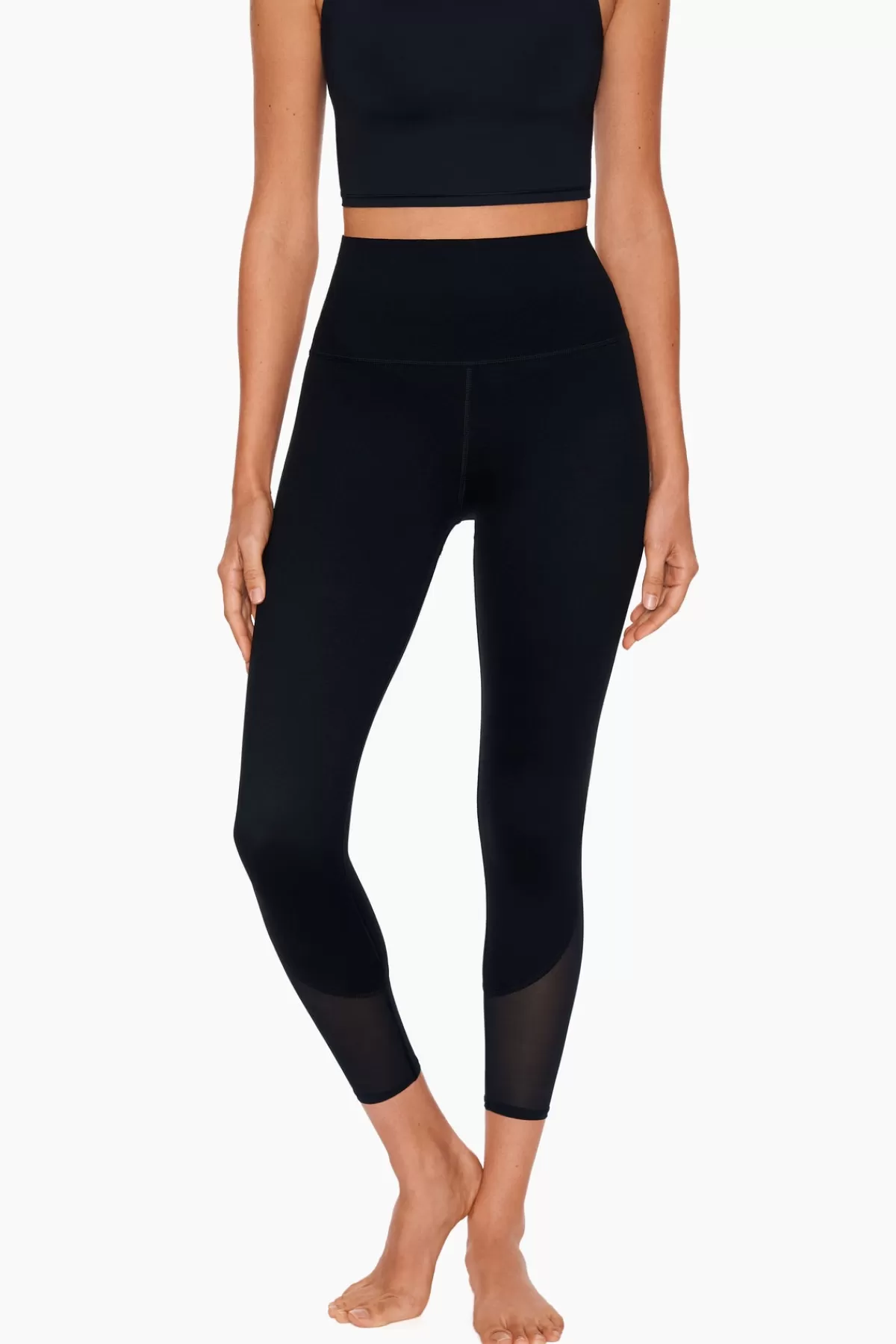 Miraclesuit Performance Mesh Cut-Out Leggings | Women Cropped