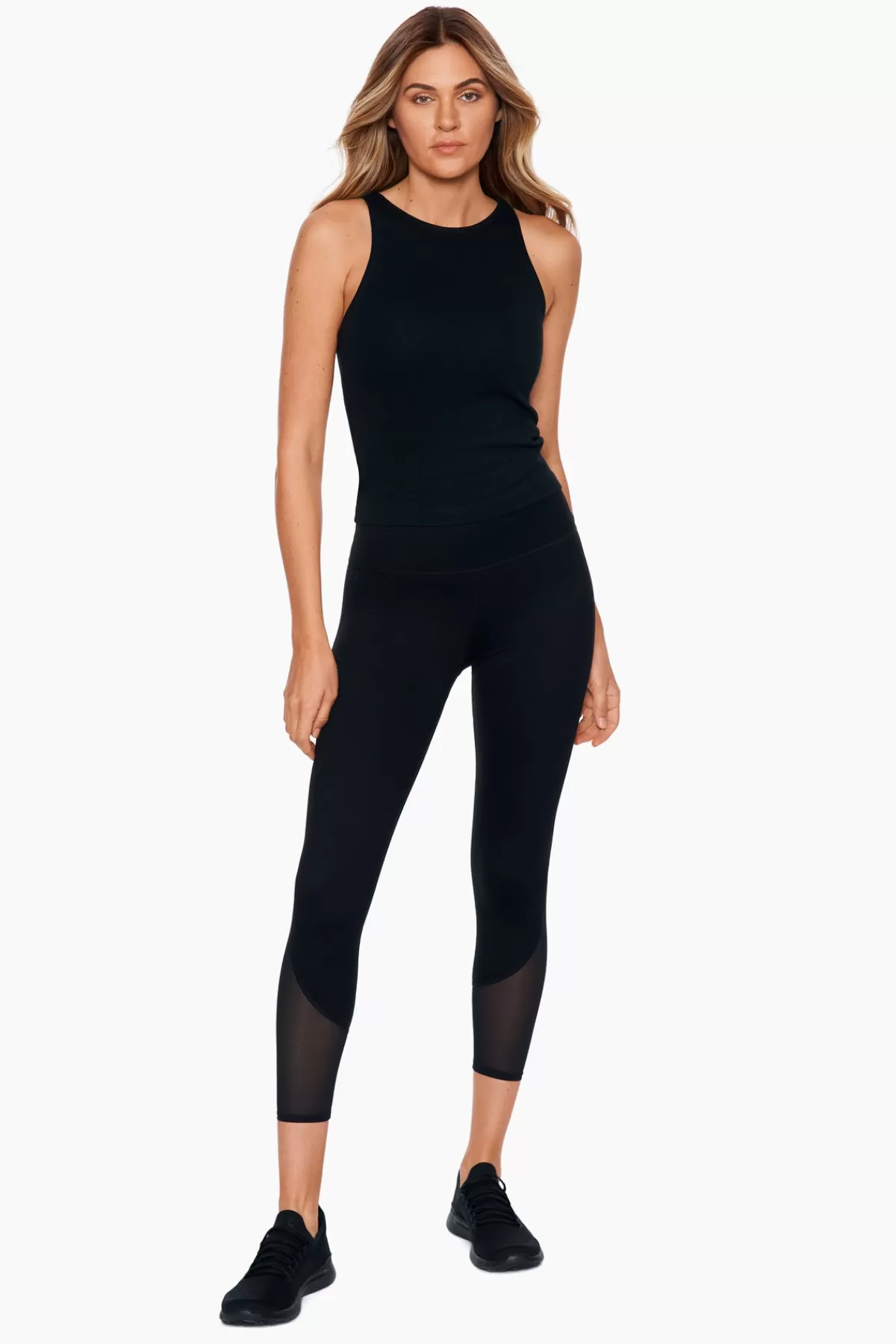 Miraclesuit Performance Mesh Cut-Out Leggings | Women Solid