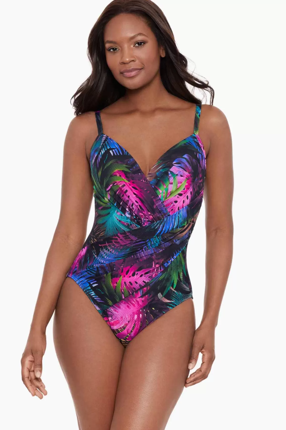 Miraclesuit Pixel Palmas Bonita One Piece Swimsuit | Women One Piece