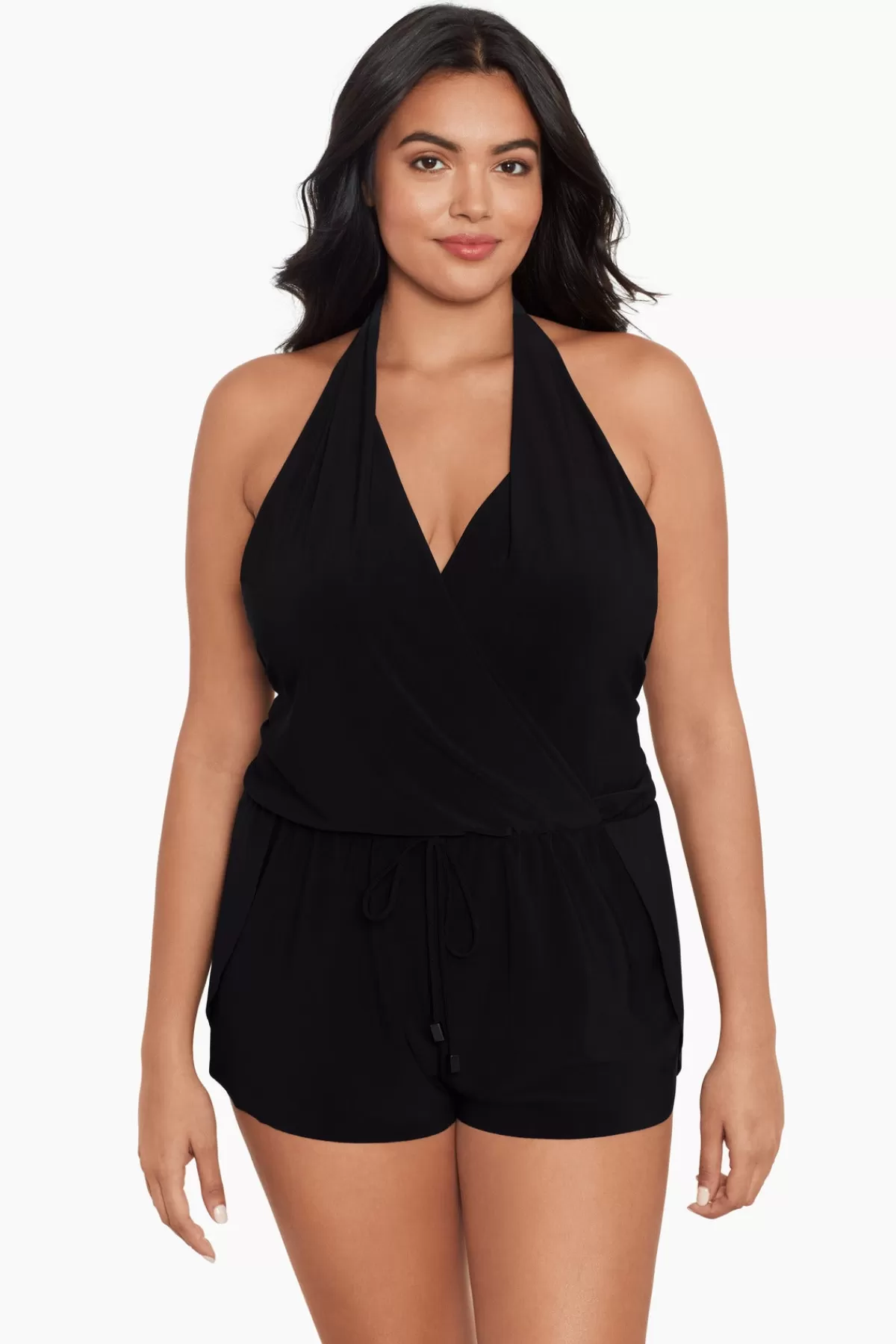 Miraclesuit Plus Size Bianca One Piece Romper Swimsuit | Women Romper