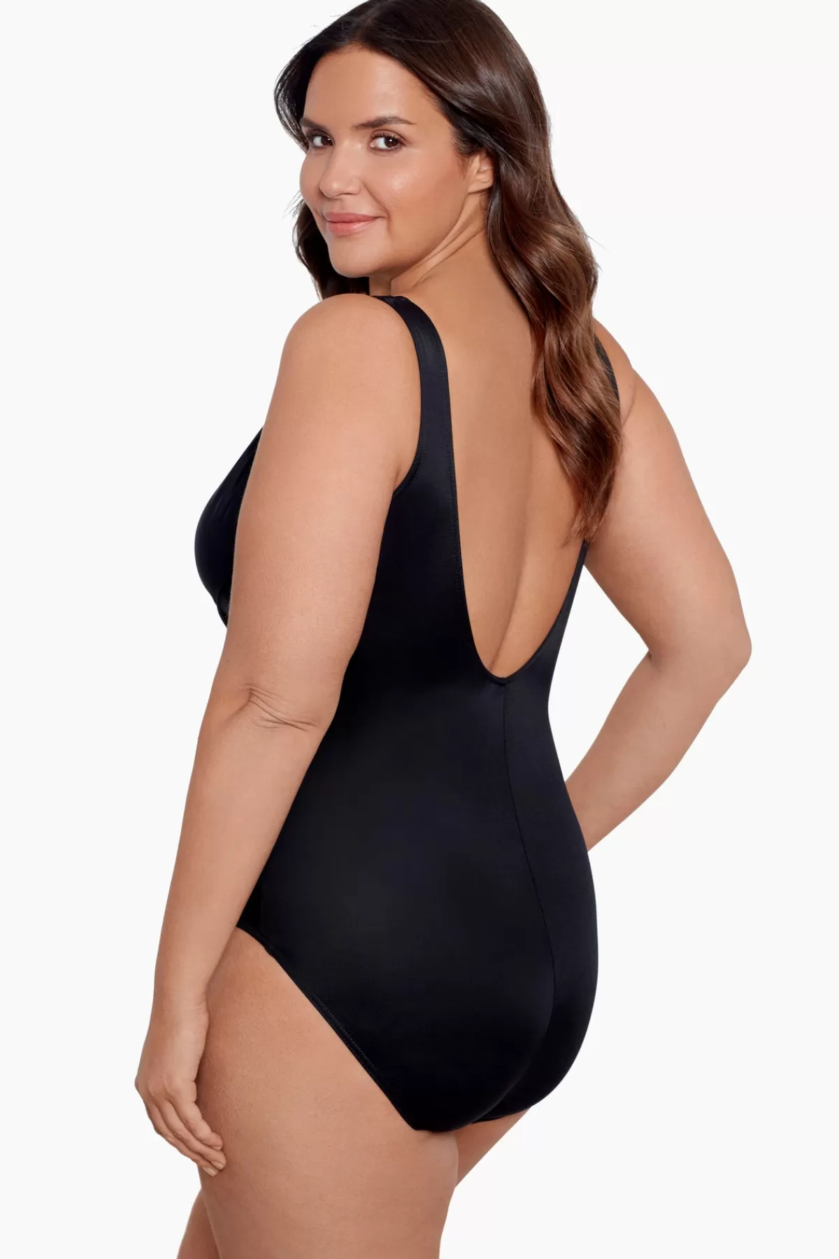 Miraclesuit Plus Size Crossover One Piece Swimsuit | Women One Piece