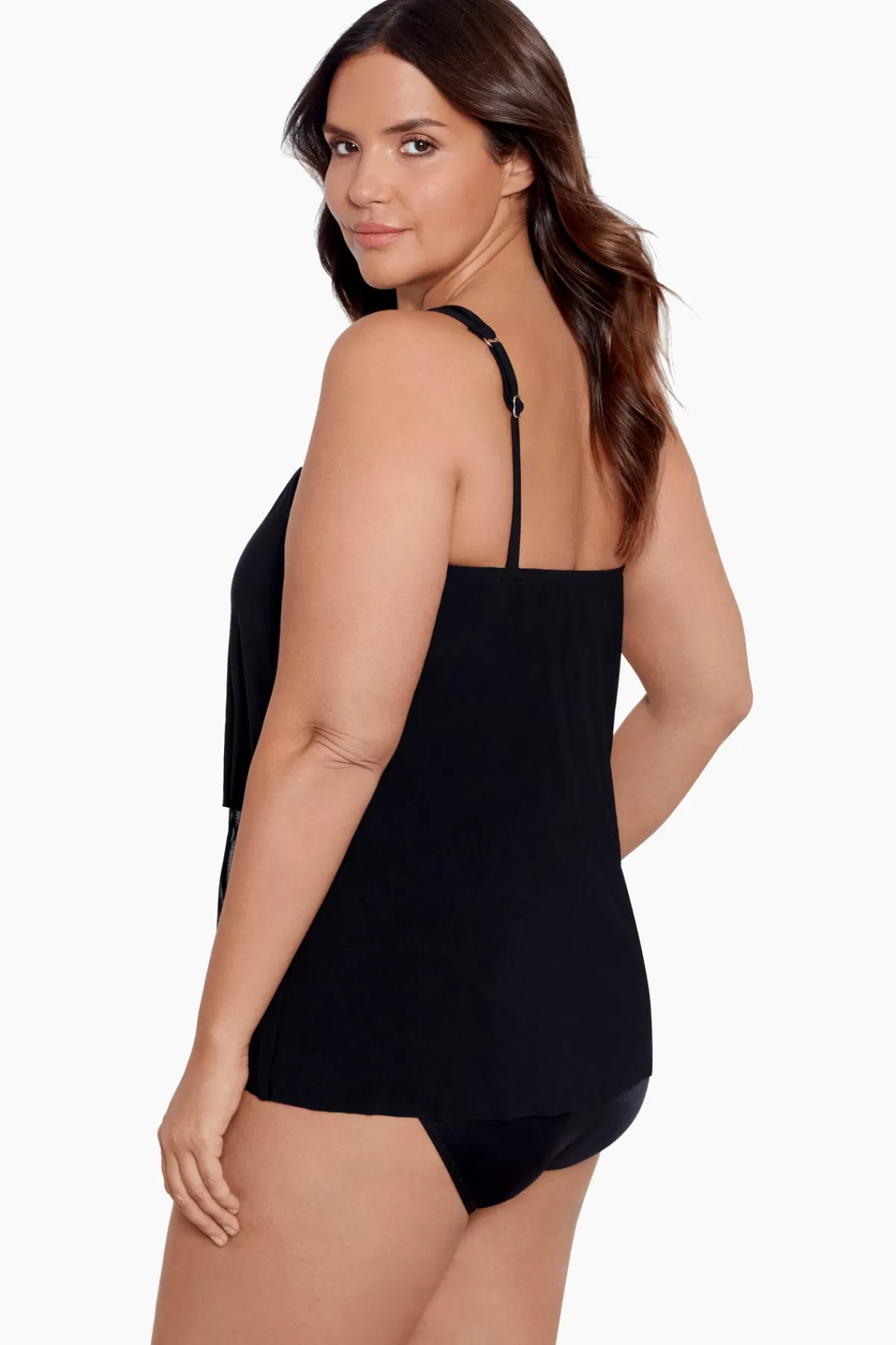 Miraclesuit Plus Size Illusionists Mirage Underwire Tankini Top | Women Tankini Tops