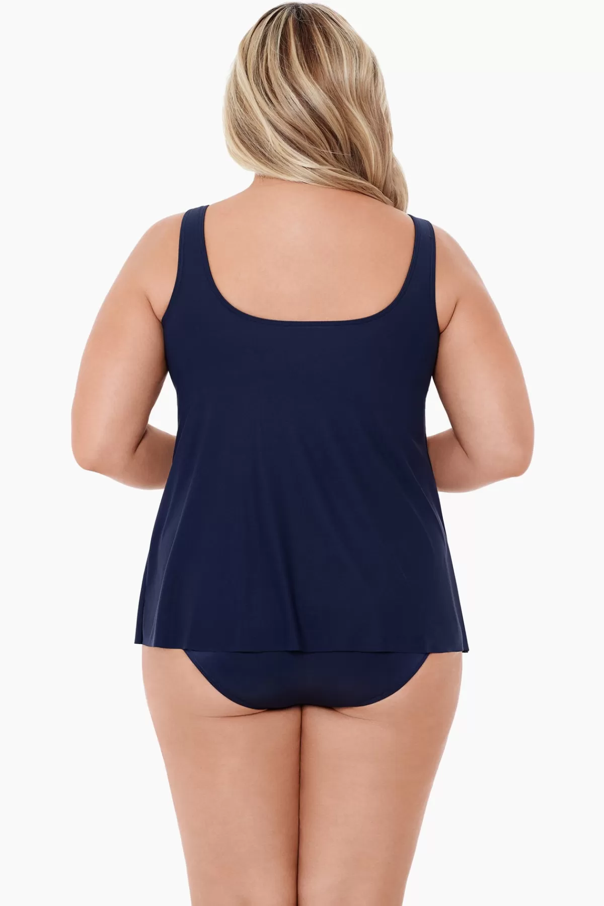 Miraclesuit Plus Size Illusionists Ursula Underwire Tankini Top | Women Tankini Tops