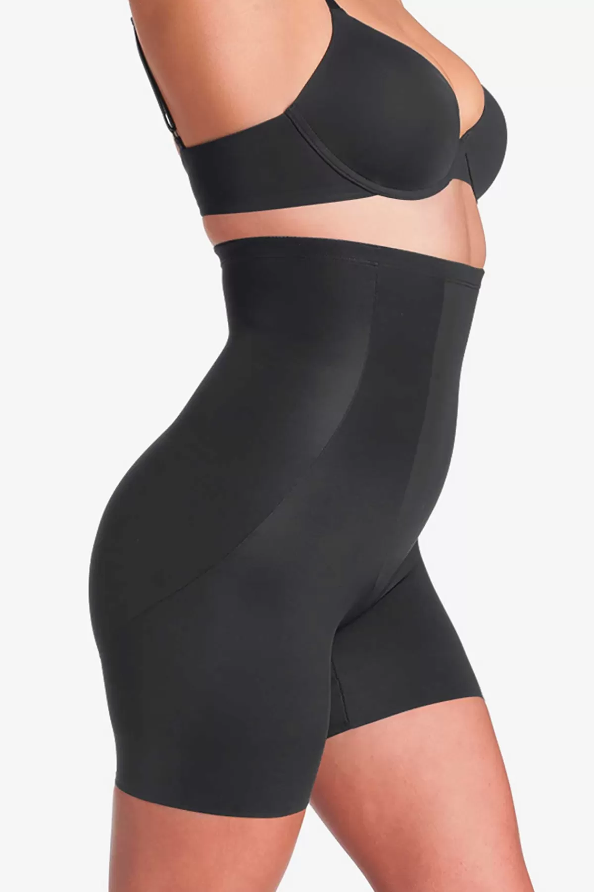 Miraclesuit Plus Size Moderate Control Hi-Waist Thigh Slimmer | Women Tummy Control