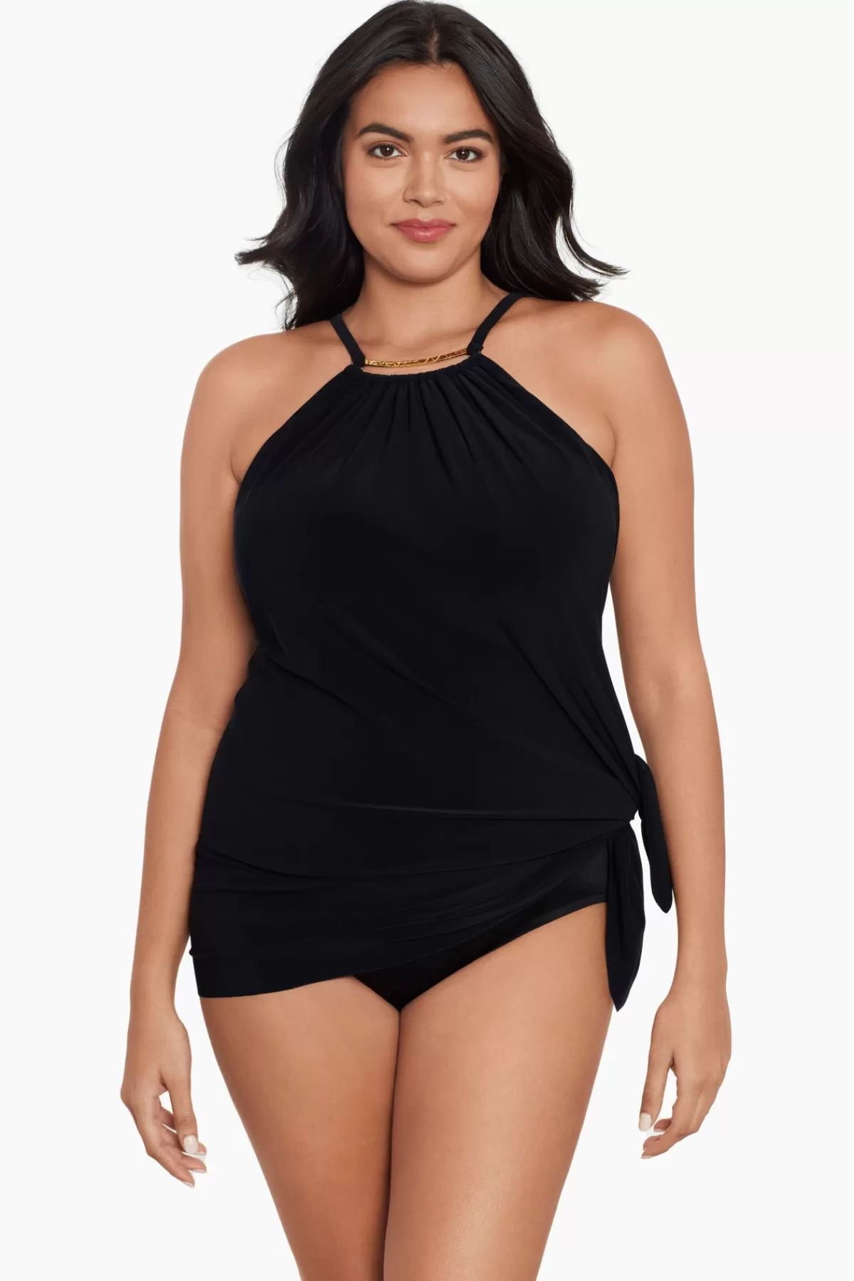 Miraclesuit Plus Size Parker One Piece Swim Dress | Women Swim Dress