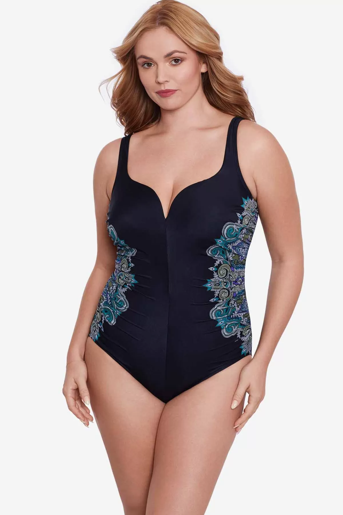 Miraclesuit Plus Size Precioso Temptress One Piece Swimsuit | Women One Piece