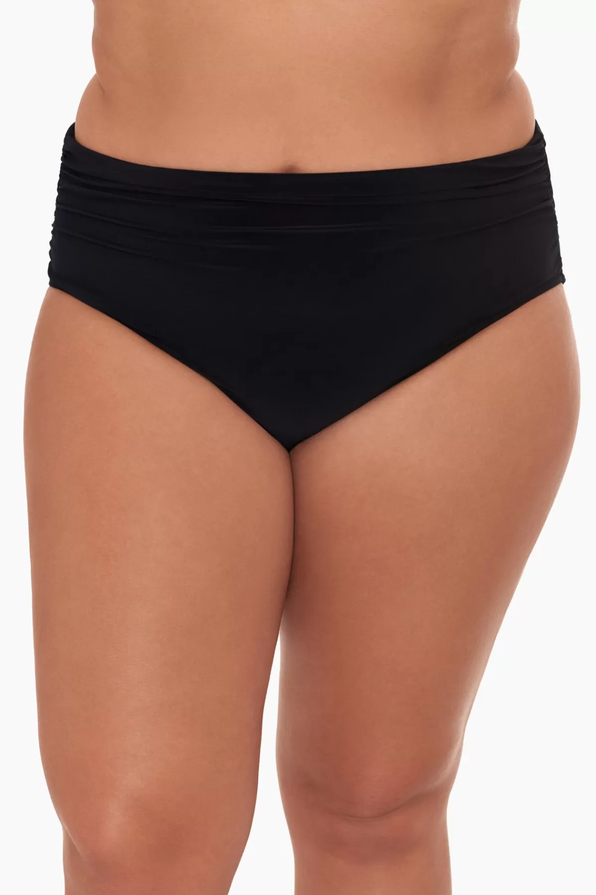 Miraclesuit Plus Size Shirred Jersey Swim Bottom | Women Swim Bottom