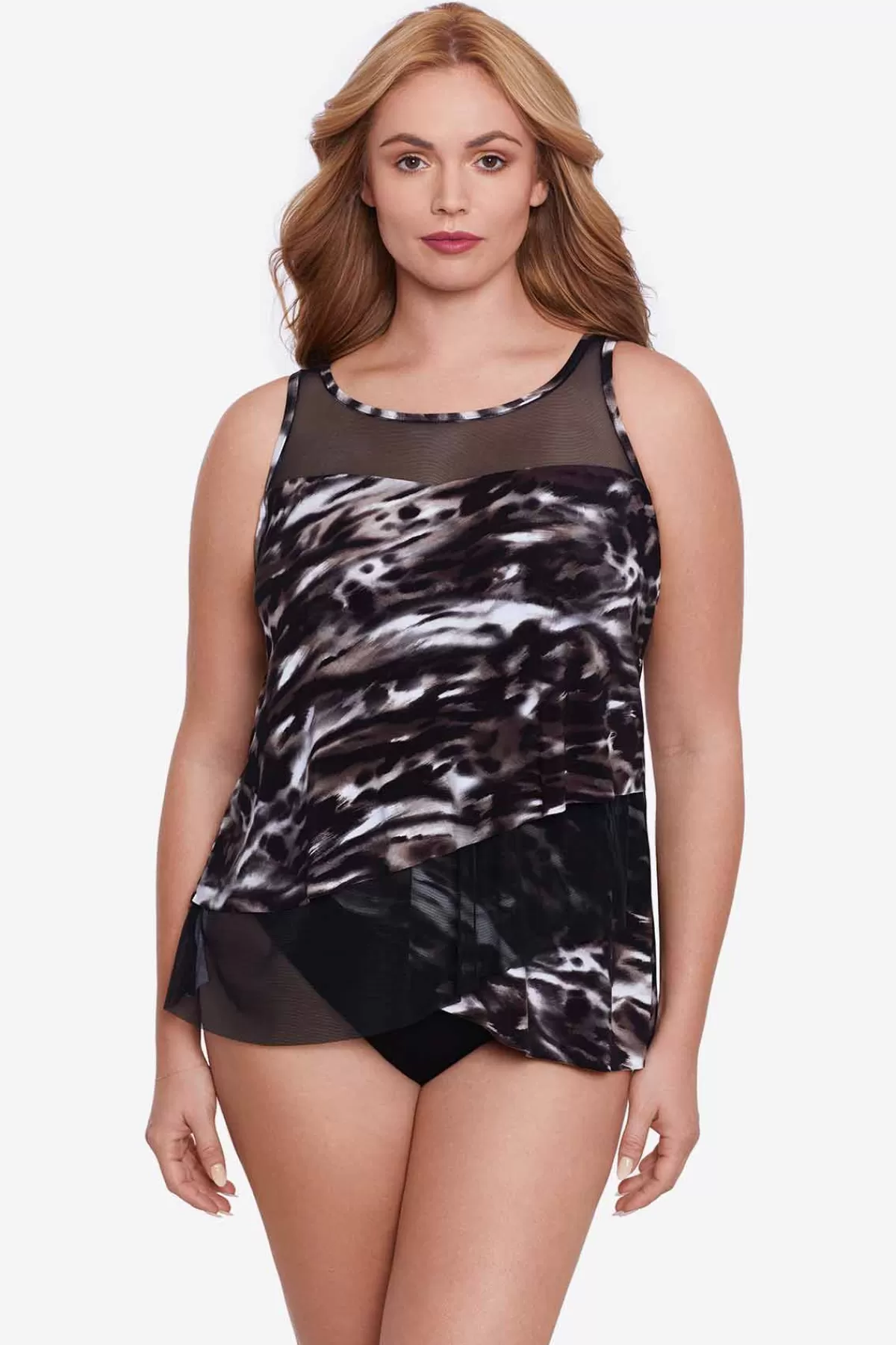 Miraclesuit Plus Size Tempest Mirage Tankini Top | Women Tankini Tops