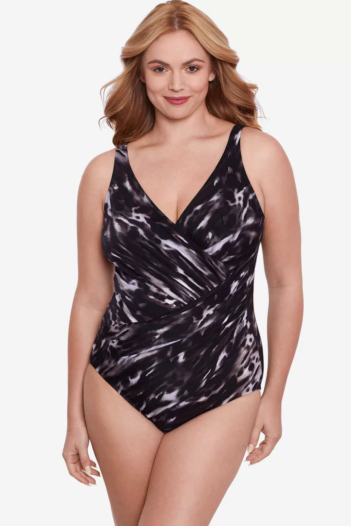 Miraclesuit Plus Size Tempest Oceanus One Piece Swimsuit | Women One Piece