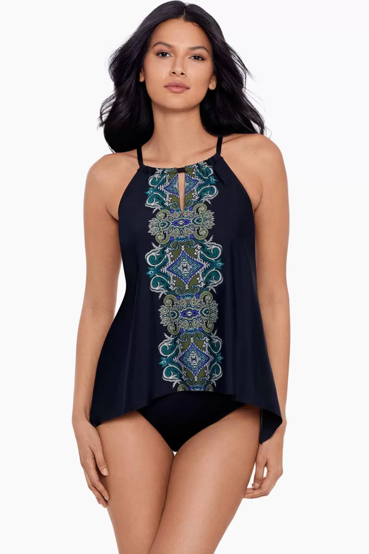 Miraclesuit Precioso Peephole Tankini Top | Women Tankini Tops