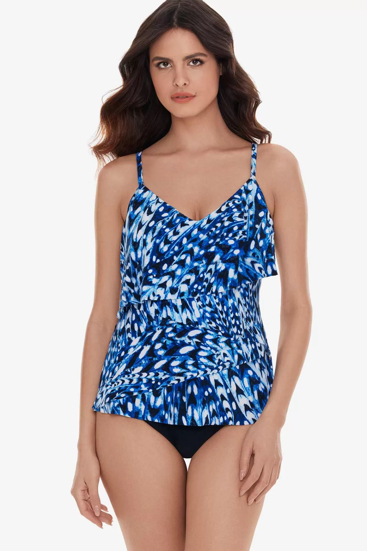 Miraclesuit Quill Chloe Tankini Top | Women Tankini Tops