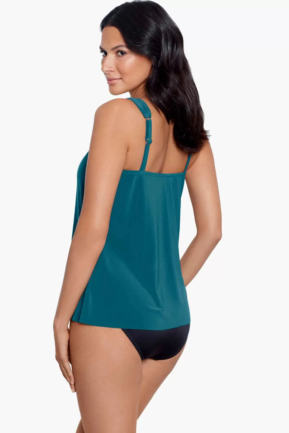 Miraclesuit Razzle Dazzle Underwire Tankini Top Dd-Cup | Women Tankini Tops