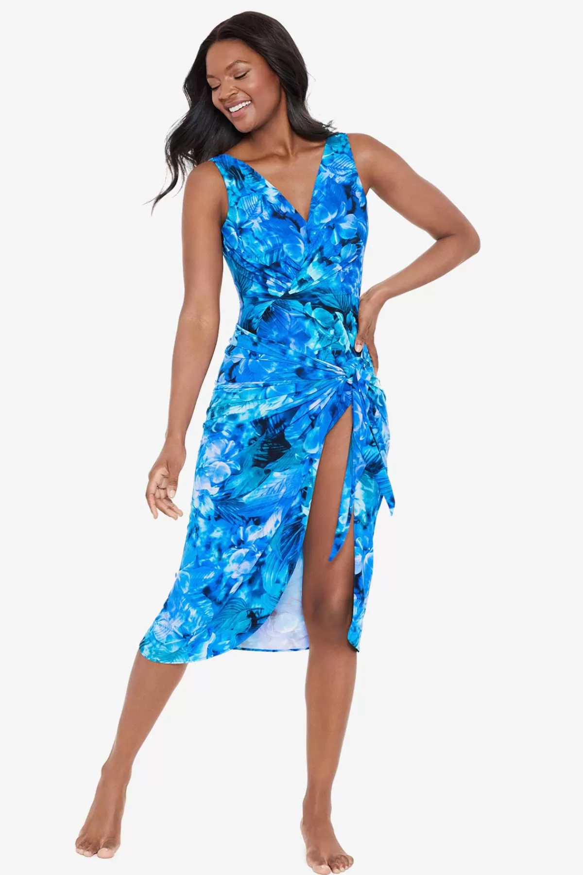 Miraclesuit Sous Marine Long Sarong Swim Cover Up | Women Cover Ups