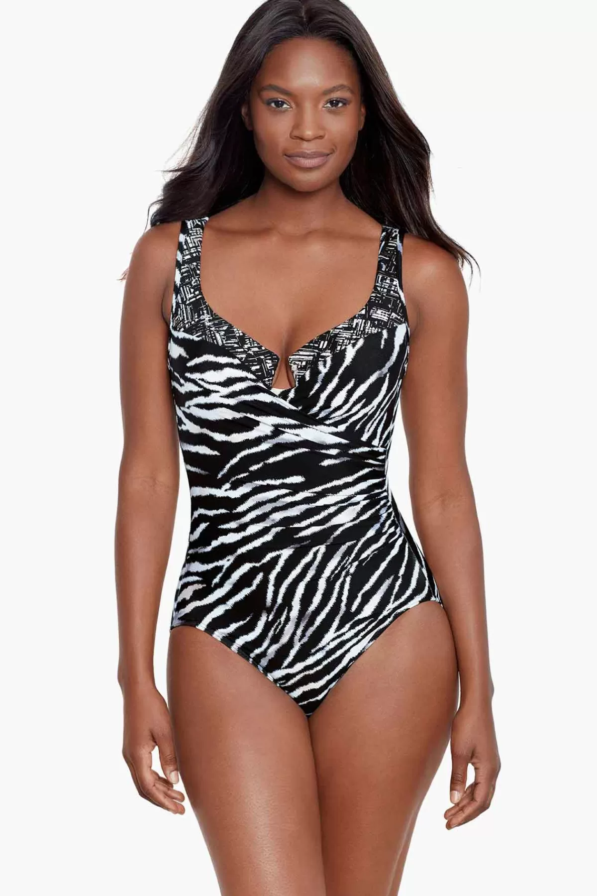 Miraclesuit Tigre Sombre Escape One Piece Swimsuit | Women One Piece