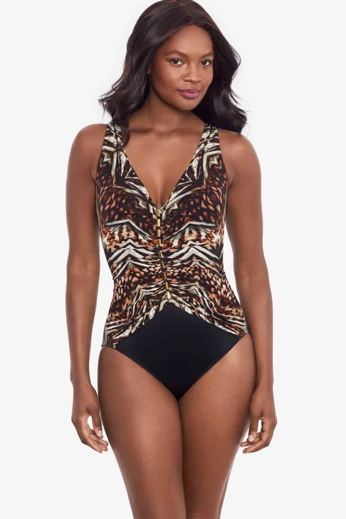 Miraclesuit Tribal Tigress Charmer One Piece Swimsuit | Women One Piece