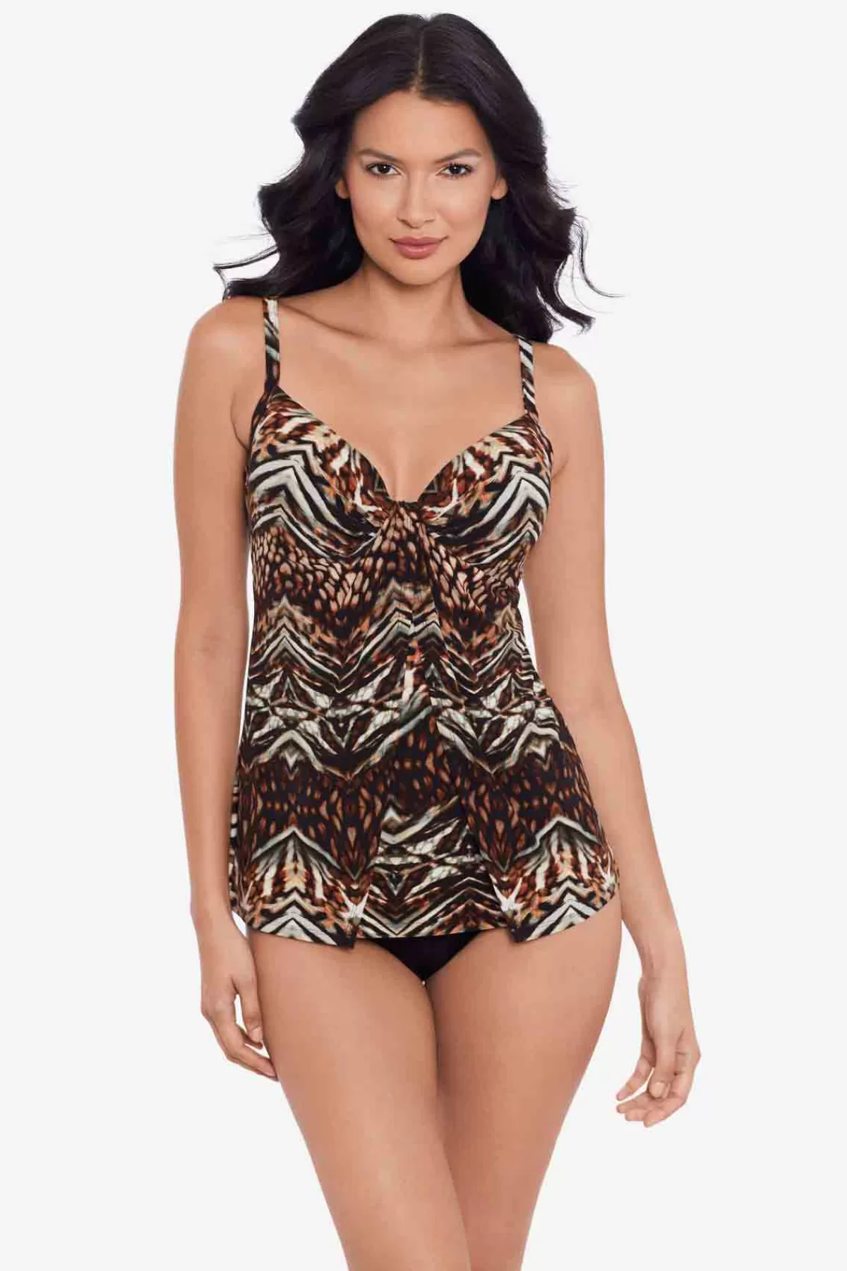 Miraclesuit Tribal Tigress Gala Tankini Top | Women Tankini Tops