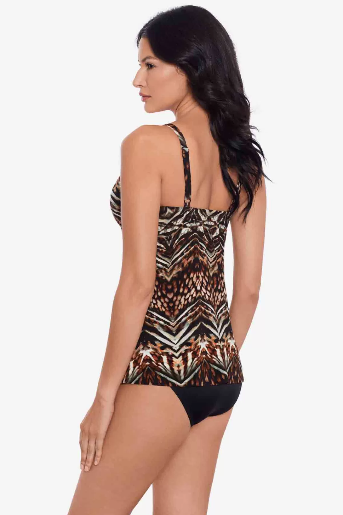 Miraclesuit Tribal Tigress Gala Tankini Top | Women Tankini Tops