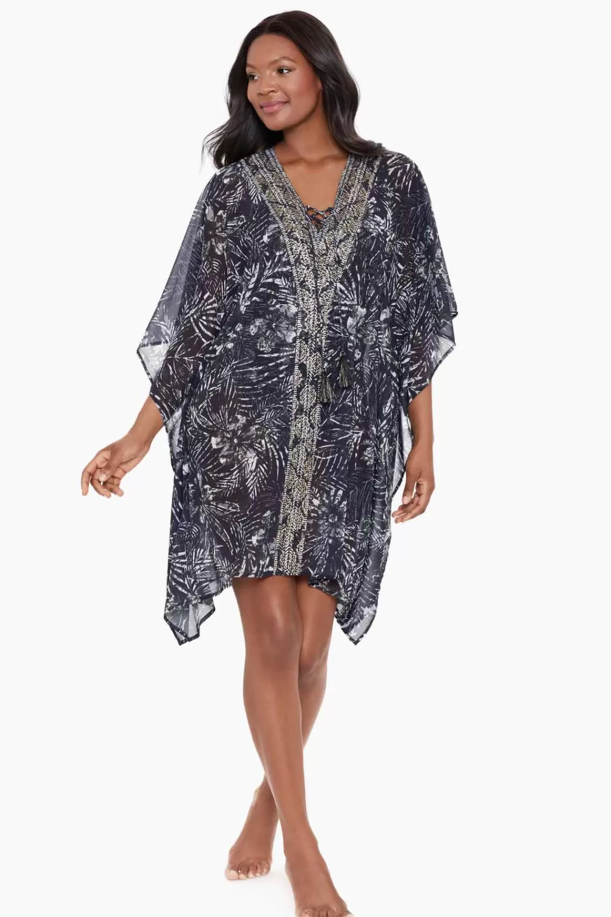 Miraclesuit Zahara Caftan Swim Cover Up | Women Cover Ups