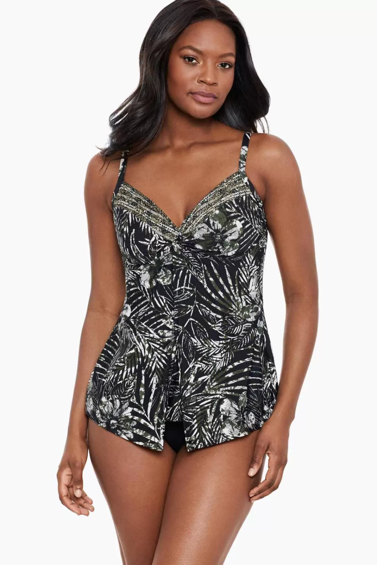 Miraclesuit Zahara Love Knot Tankini Top | Women Tankini Tops